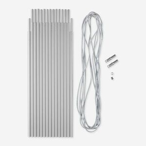 Forclaz Alumínium rudazat, 4, 5 m, Ø 8, 5 14 db 32, 5 mm kép