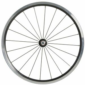 Oxylane Első kerék Tilt 900 összecsukható kerékpárhoz, 20”, fekete kép