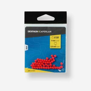 Caperlan Gyöngy surfcasting horgászathoz, 4 mm, piros kép