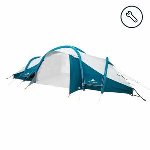 Quechua DUPLA PONYVA AIR SECONDS 8.4 FRESH&BLACK SÁTORHOZ kép