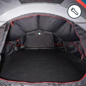 Quechua Hálófülke a 2 Seconds XL Fresh&Black, 3 személyes sátorhoz kép