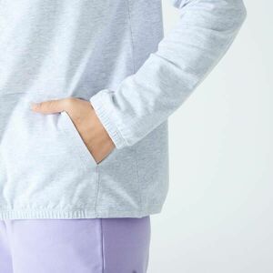 Domyos Női fitnesz kapucnis pulóver, cipzáros - 100-as kép