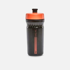 Btwin Gyerek kulacs 500-as 380 ml, fekete, korallpiros kép