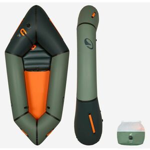 Decathlon Felfújható kajak, TPU, folyami kajakozáshoz, 1 személyes - Packraft 100 kép