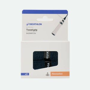 Kuikma Tollasütő grip TOWEL 2 db, fekete kép