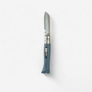 Opinel Barkácskés N°9, inox, 8 cm-es pengével, szürke kép