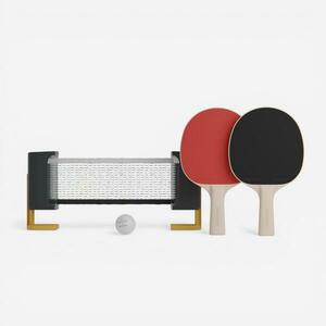 Pongori Pingpongütő szett, mini, háló + 2db ütő 2 db labda - PPR 100 kép