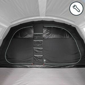 Quechua Hálófülke és sátoralj Air Seconds 5.2 Fresh&Black sátorhoz kép