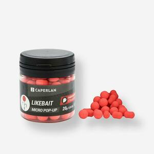 Caperlan Pop up bojli, epres, 20 g - Likebait kép