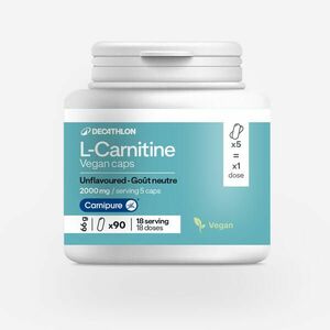 Decathlon L-karnitin Carnipure®, semleges ízű, 90 kapszula kép