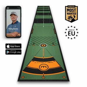 Wellputt Putting gyakorlószőnyeg, 4 m - Mat kép