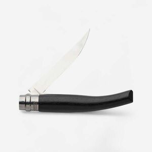 Opinel Vadászkés N°10, inox, 10 cm-es, hegyes pengével, ébenfa markolat kép