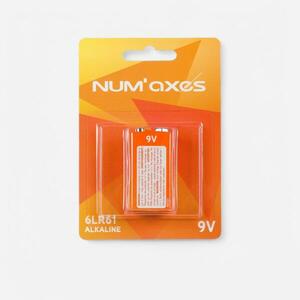 Num'axes Alkáli elem 6LR61 9V - kép