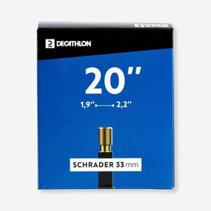 Decathlon Gumibelső, 20x1, 9/2, 2, 33 mm Schrader szeleppel kép