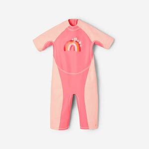 Decathlon Kisgyerek úszóoverall, UV-szűrő - Kloupi, szivárvány mintás kép