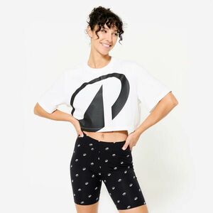 Domyos Női fitnesz crop top póló kép