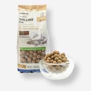 Caperlan Bojli pontyozáshoz, kendermag-tigrismogyoró ízű, 15 mm, 1 kg - Wellmix Plus kép