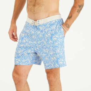 Decathlon Férfi fürdőnadrág, közepes szárú, 18" - Flora 100 kép