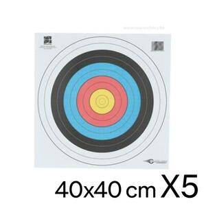 Ssa Céltábla, 5 db, 40x40 - AVALON kép