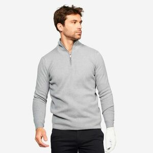 Inesis Férfi golf pulóver, cipzáros nyakú - MW500 kép