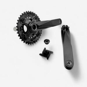 Rockrider Hajtómű 36/22T, 9S, átütőtengelyes, középcsapágy nélkül - Prowheel kép