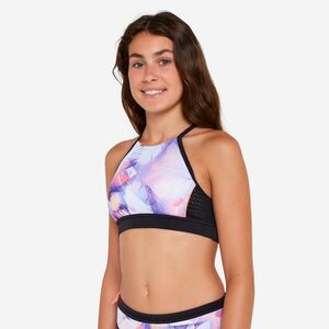 Decathlon Lány bikinifelső, sportmelltartó szabású - 900 Baha kép