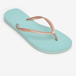 Decathlon Női strandpapucs - Gold 500-as kép