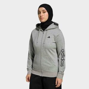 Adidas Női fitnesz kapucnis pulóver, cipzáros kép