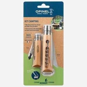 Opinel Kemping szett, kés, hámozó, dugóhúzó - kép