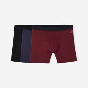 Decathlon Férfi boxeralsó, légáteresztő mikroszálas, 3 db kép