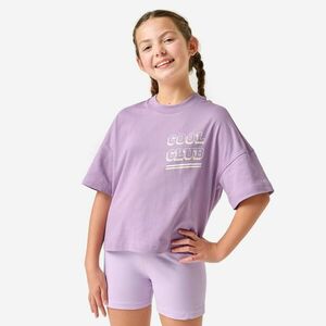 Decathlon Lány póló, oversize kép