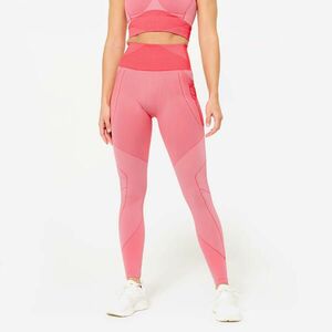 Domyos Női fitnesz leggings, magas derekú, varrásmentes kép