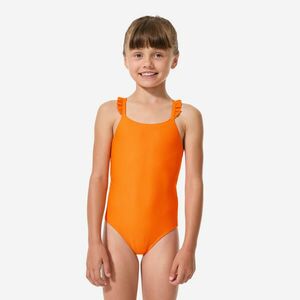 Decathlon Lány úszódressz, egyrészes - Lila kép