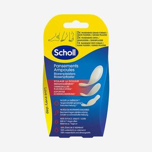Scholl Hidrokolloid ragtapasz a vízhólyagok ellen, kis és nagy méret, lábujjakra, 5 db kép