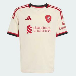 Adidas Gyerek futball mez, hivatalos, idegenbeli - Liverpool FC 25/26 kép