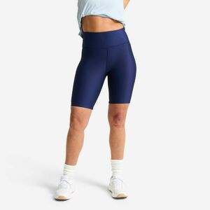 Domyos Női fitnesz térdnadrág, magasított derekú kép
