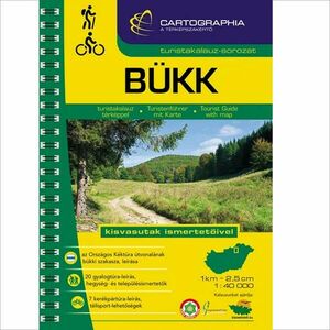 Cartographia Bükk turistakalauz kép