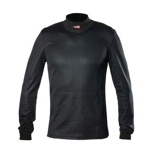 BIOTEX Hosszú ujjú kerékpáros póló - WINDPROOF - fekete kép