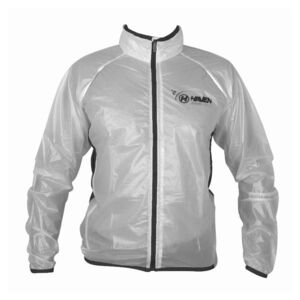 HAVEN Kerékpáros vízálló esőkabát - RAINSHIELD - fehér/fekete kép