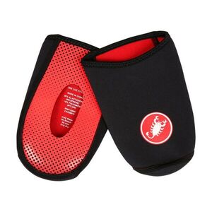 CASTELLI Kerékpáros kamásli cipőre - TOE THINGY 2 - piros/fekete kép