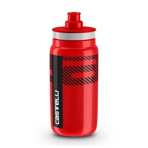 CASTELLI Kerékpáros palack vízre - FLY TEAM 550 ML - piros kép