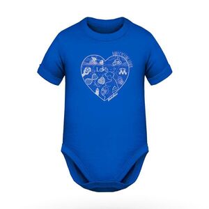 gyermek rugdalózó - BABY CYCLING LOVER - kék kép
