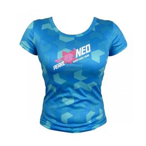 HAVEN Rövid ujjú kerékpáros mez - PEARL NEO LADY MTB - világoskék kép