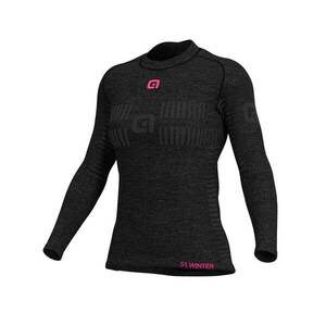 ALÉ Hosszú ujjú kerékpáros póló - SEAMLESS WOOL LADY - szürke kép