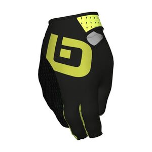 ALÉ Kerékpáros kesztyű hosszú ujjal - MTB FANGO - fekete/sárga kép