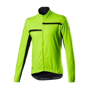 CASTELLI Kerékpáros dzseki béléssel - TRANSITION 2 - sárga kép