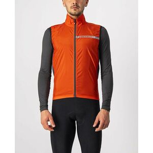 CASTELLI Kerékpáros mellény - SQUADRA STRECH - piros kép