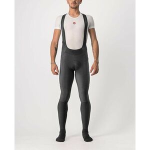 CASTELLI Hosszú kerékpáros nadrág kantárral - VELOCISSIMO 5 WINTER - fekete kép