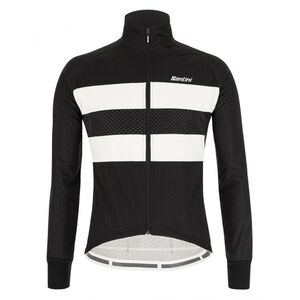 SANTINI Kerékpáros dzseki béléssel - COLORE BENGAL WINTER - fekete kép