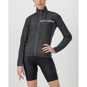 CASTELLI Kerékpáros szélálló dzseki - SQUADRA STRECH LADY - fekete kép